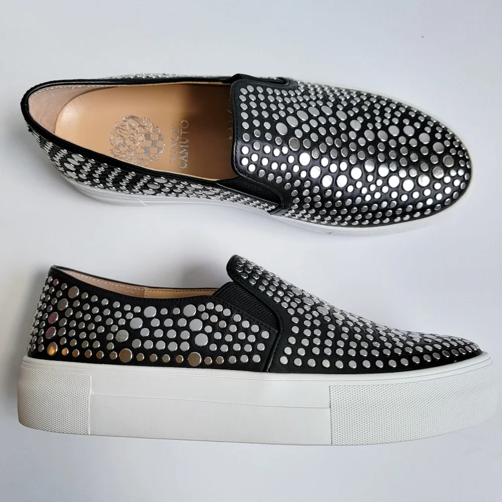 NEW Vince Camuto Studded Kindra Sneakers